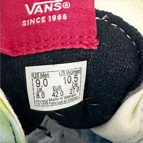 VANS UNISEX SH8-HI SPONGEBOB Men’s 9 Women’s 10.5 Cartoon - Picture 13 of 15